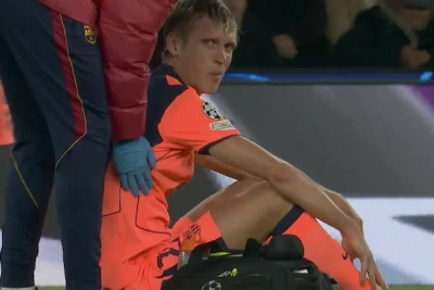 Dani Olmo, PSG qarşılaşmasında yaralandı