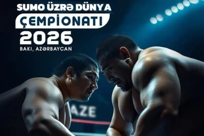 2026 Bakı Sumo Dünya Çempionatının Təqdimatı Osaka'da Keçirildi - VİDEO