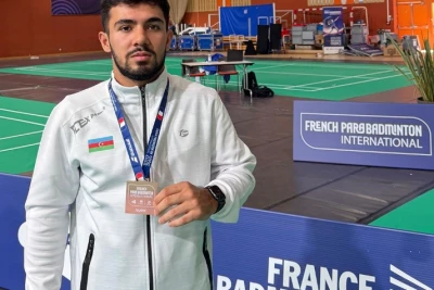 Azərbaycan parabadmintonçusu İbrahim Əliyev Polşada bürünc medal qazandı