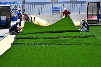 Bayıl stadionunda yenidənqurma işləri yekunlaşdırılır