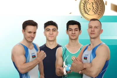 Gimnastlarımızdan “Velvet Road”da bürünc medal