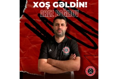 "Difai" klubuna Araz Bağırov baş məşqçi təyin olunub