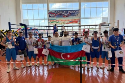 Boksçularımız beynəlxalq turnirdə 8 qızıl medal qazanıblar