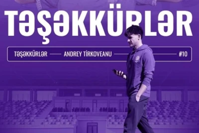 "Şamaxı" Andrey Tirkoveanu ilə yollarını ayırdı