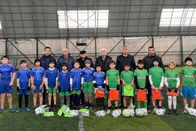AFFA nümayəndələri Masallı, Biləsuvar və Salyan rayonlarının uşaq futbol məktəblərində olublar
