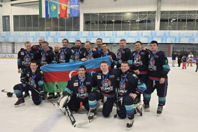 «Baku Flames» возвращается из Ташкента с серебряными медалями