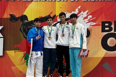 Azərbaycan karateçiləri Qırğızıstanda keçirilən beynəlxalq turnirində medallar qazanıblar