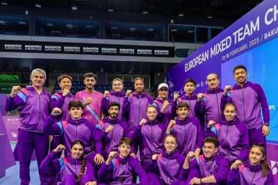 Azərbaycan Airbadminton üzrə Avropa çempionatında gümüş medal qazanıb
