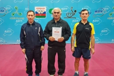 Bakı Veteran Stolüstü Tennis Turnirinin Qalibləri Bəlli Oldu