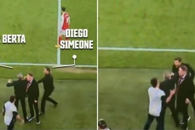 Dieqo Simeone və Andrea Berta arasında davada əlbəyaxa döyüş yaşanıb
