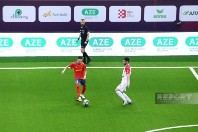 Bakıda mini-futbol üzrə dünya çempionatında İspaniya Serbiyadan böyük hesabla məğlub olub