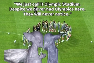 Боруссия overlooked an important fact in its joke about the stadium in Baku - VIDEO