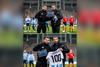 "Qarabağ"ın heyətində 100-cü Premyer Liqa oyununu keçirən futbolçuya hədiyyə verilib
