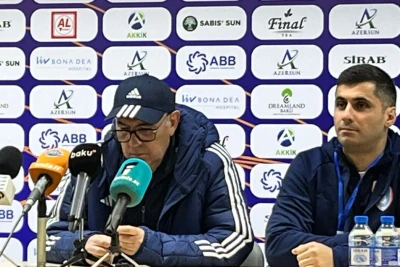 Kurban Berdıyev "Qarabağ" - "Turan Tovuz" oyunundan sonra şanslardan istifadə etməyin vacibliyini vurğuladı