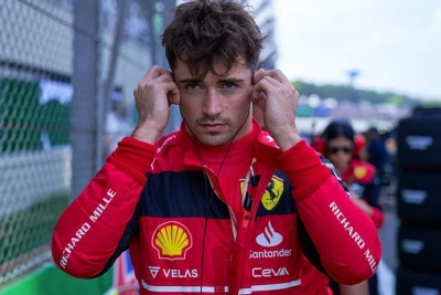 Şarl Lekler "Ferrari"də 50 Podiuma Çatan Beşinci Pilot Oldu