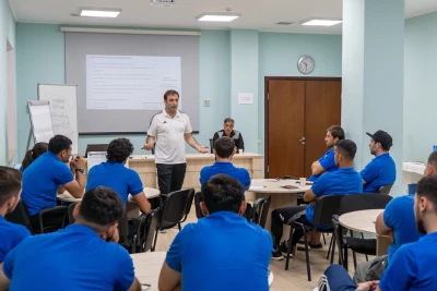 Bakıda UEFA B Kateqoriyalı Məşqçi Kursunun I Mərhələsi Başladı - FOTO