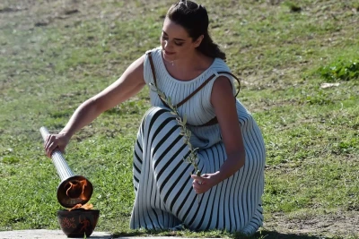 2026 Qış Olimpiya Oyunlarının məşəli Yunanıstanda alovlandırıldı