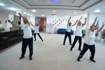 Ahıllar evinin sakinləri Bakıda keçiriləcək "Gimnastika hamı üçün" üzrə "Challenge" turnirinə hazırlaşırlar