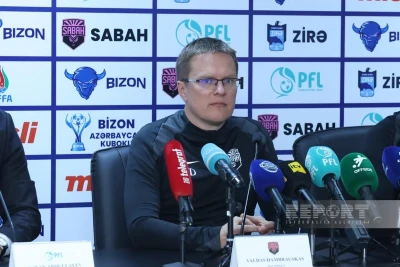 Valdas Dambrauskas: "Sabah" mövsümü iki titulla bitirmək istəyir