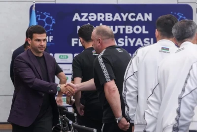 Minifutbol Federasiyası prezidenti milli komanda ilə Avropa çempionatına hazırlığı müzakirə edib