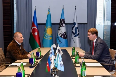 FIDE prezidenti Timur Turlov Azərbaycan Şahmat Federasiyası prezidenti Mahir Məmmədovla görüşdü - FOTO