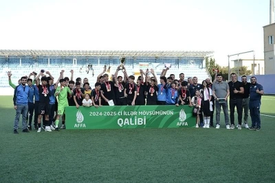 AFFA U-15 Liqasında qalib müəyyənləşdi