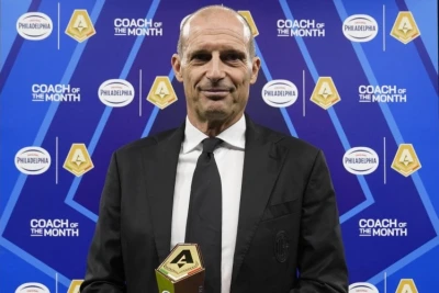 Massimiliano Alleqri İtaliya çempionatında noyabr ayının ən yaxşı məşqçisi seçilib