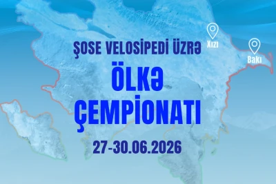 Azərbaycanda şose velosipedi üzrə ölkə çempionatı keçiriləcək