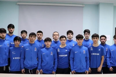 Azərbaycan Futzal Federasiyasının rəsmisi U-19 yığması ilə görüşüb