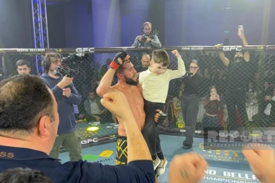 Alim Nəbiyev MMA-da ardıcıl üçüncü qələbəsini qazandı və UFC-də çıxış etmək istəyir