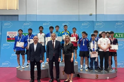 Stolüstü tennis üzrə Azərbaycan çempionatı başa çatıb