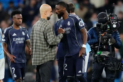 Rüdigerin Qvardiolaya aqressiv reaksiyası: Səbəb köhnə zarafat oldu