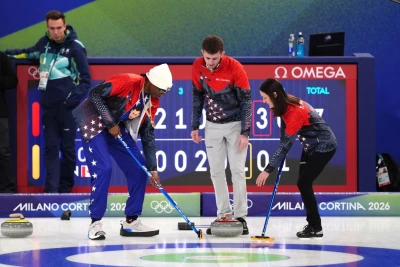 Snup Doqq 2026 Olimpiya Oyunlarında körlinqdə özünü sınadı