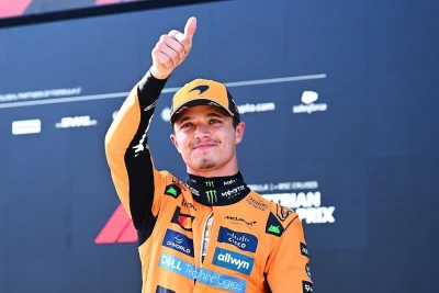 Lando Norris Belçika Qran-prisində poul qazanıb