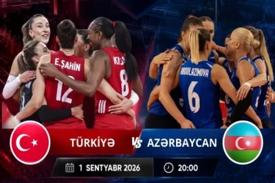AVRO-2026: Azərbaycan qadın voleybol komandası Türkiyəyə 3-0 məğlub oldu