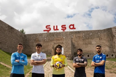 "Qarabağ"ın 2025/26 mövsümü üçün Azərbaycan bayrağı olan yeni formaları təqdim edildi - FOTO/VİDEO