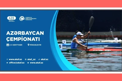 Akademik avarçəkmə, kayak və kanoe üzrə Azərbaycan çempionatı keçiriləcək