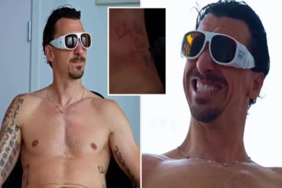 Zlatan İbrahimoviç məşhur "Yalnız Allah məni mühakimə edə bilər" döyməsini silir