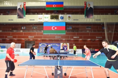 FHN-in qurumları arasında stolüstü tennis üzrə çempionat keçirilib