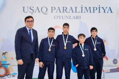 Sumqayıtda Uşaq Paralimpiya Oyunları keçirilib: 130 paralimpiyaçı 8 idman növündə yarışdı - VİDEO