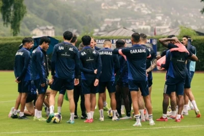 "Qarabağ"ın Avstriya Toplanışında İlk Məşqi