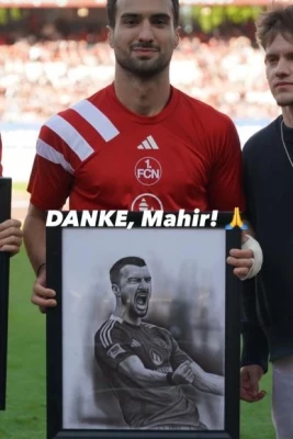 "Nürnberq" Mahirə bugünkü oyunda bu cür təşəkkür etdi