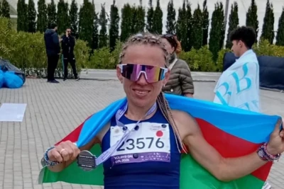 DSX hərbi qulluqçusu Anna Yusubova "Bakı Marafonu 2026"-da 2-ci yerə çıxıb