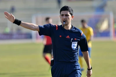 UEFA, Aliyar Ağayevə Gürcüstan‑Ukrayna oyununu idarə etmək üçün təyinat verdi