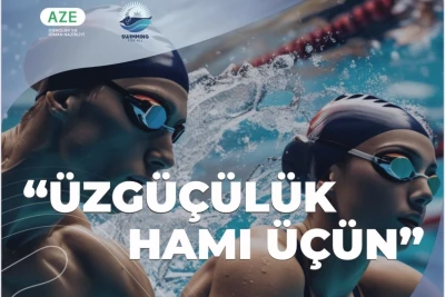 "Üzgüçülük hamı üçün" layihəsinin final mərhələsi Bakıda keçiriləcək