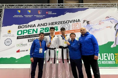 Taekvondoçularımızdan “Bosnia Open”də 2 medal