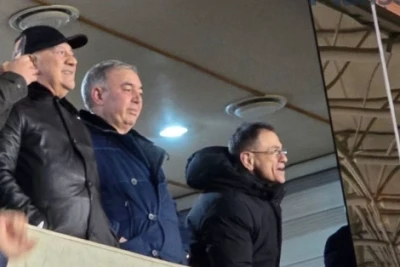 Fuad Ələsgərov və Mədət Quliyevin "Qarabağ"ın qələbə sevincindən görüntüləri - VİDEO