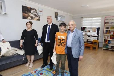 Faiq Həsənov Uşaqların Beynəlxalq Müdafiəsi Günü ilə əlaqədar uşaqlarla görüşdü - FOTO