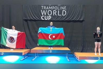 Azərbaycan gimnastları Portuqaliyada batut gimnastikası və tamblinq üzrə turnirdə mükafatlar qazanıblar