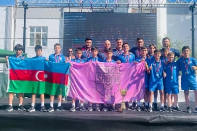 "Sabah"ın U-12 komandası "Antalya Friendship Cup" turnirinin qalibi olub